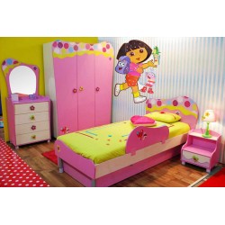 Dora 3d Peel & Stick Giant Wall Decal Sticker